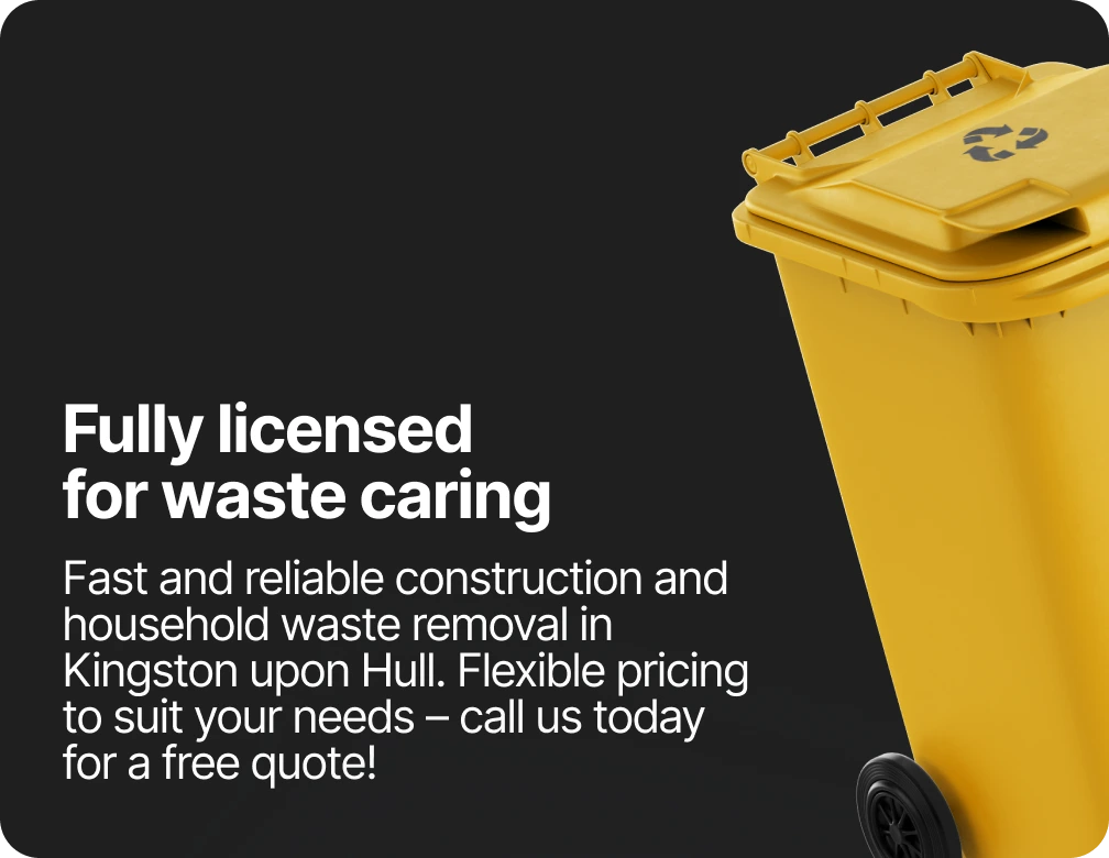 Fully licensed  for waste caring